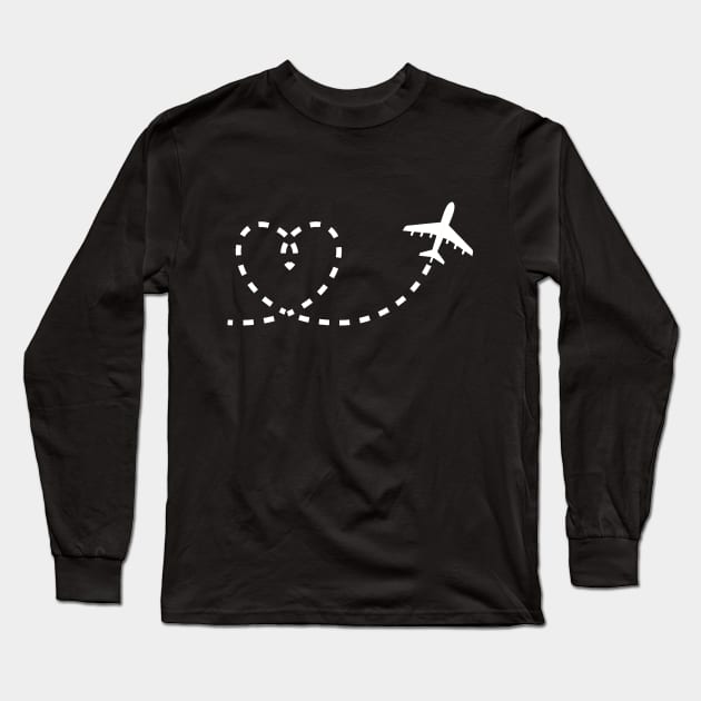 Airplane Mode Fun Travel Gift Idea Long Sleeve T-Shirt by FabulousDesigns